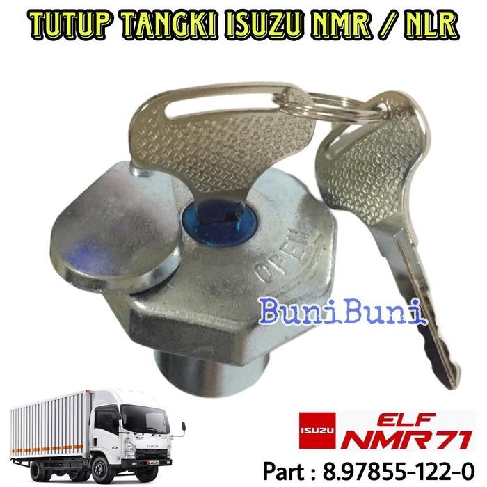 PREMIUM TUTUP TANGKI ISUZU NMR / Tutup Tengki Minyak Solar Truk ISUZU NMR 71 - 81 / NLR 55 / NMR71 /
