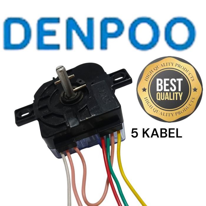 Ready Timer wash Mesin Cuci 2 Tabung DENPOO DW 898 4P 8 KG (timer pencuci 5 kabel Denpoo 8 KG)