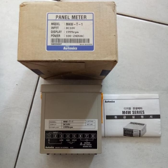 M4W-T-1 AUTONICS TACHOMETER RPM METER BEST SELLER