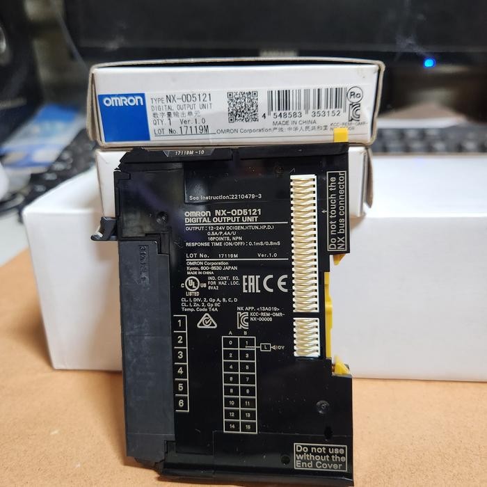 OMRON NX-0D5121. DIGITAL OUTPUT UNIT PLC. OMRON NX-OD5121 READY TERMURAH