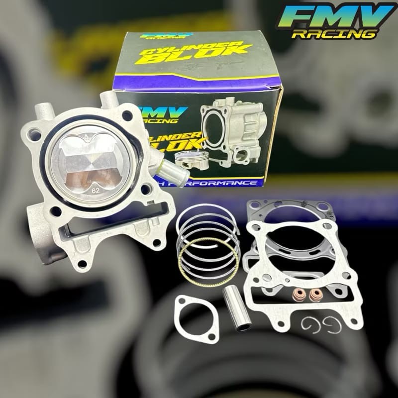 FMV Racing Blok Seher Boring Paket Bore Up Vario 125 LED Techno 62MM Racing