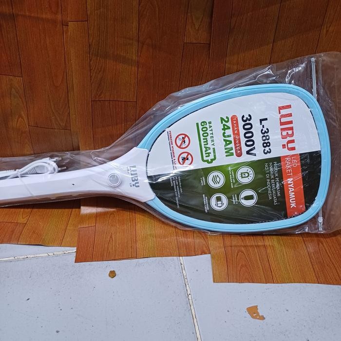 Raket Nyamuk LUBY L3883 - Perangkap Nyamuk - Raket Nyamuk - Nyamuk - Raket Nyamuk Luby - LUBY L3883