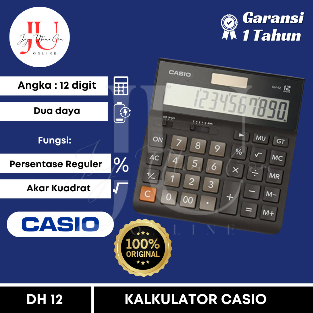 

Kalkulator DH 12, MH 12