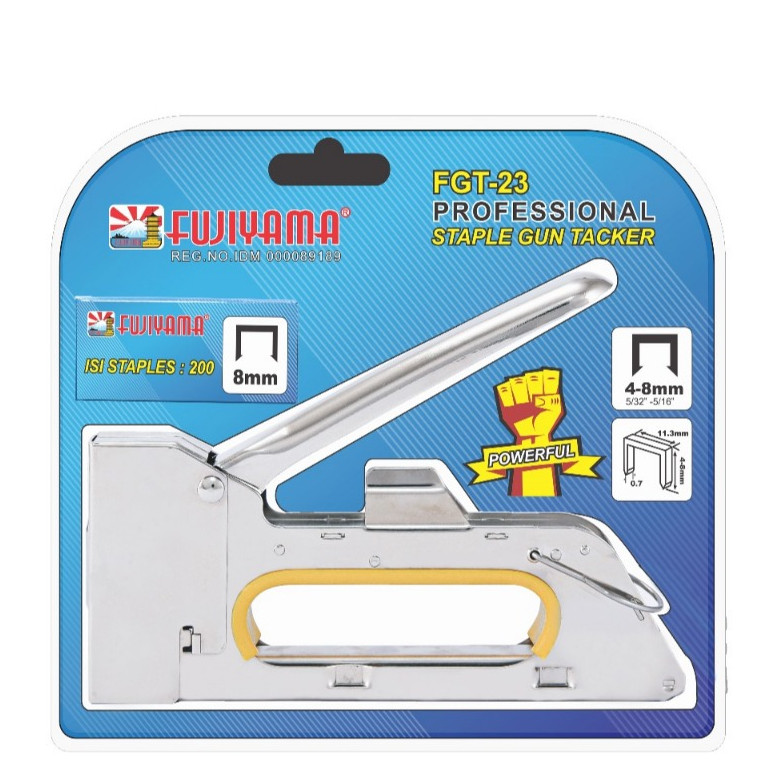 

FUJIYAMA FGT-23 STAPLER / STAPLES KAYU TRIPLEK TACKER 13/8