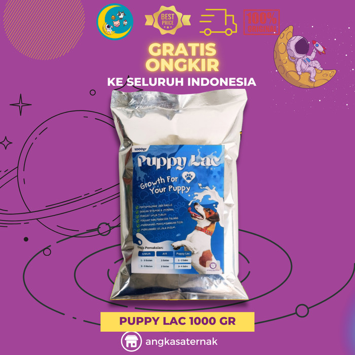 SUSU ANJING PUPPY LAC 1 KG - Puppylac Susu Anjing Berkualitas