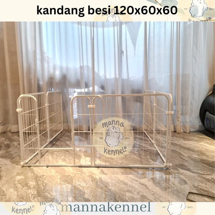 kandang anjing pagar besi smart fence minimalis korea basic fence