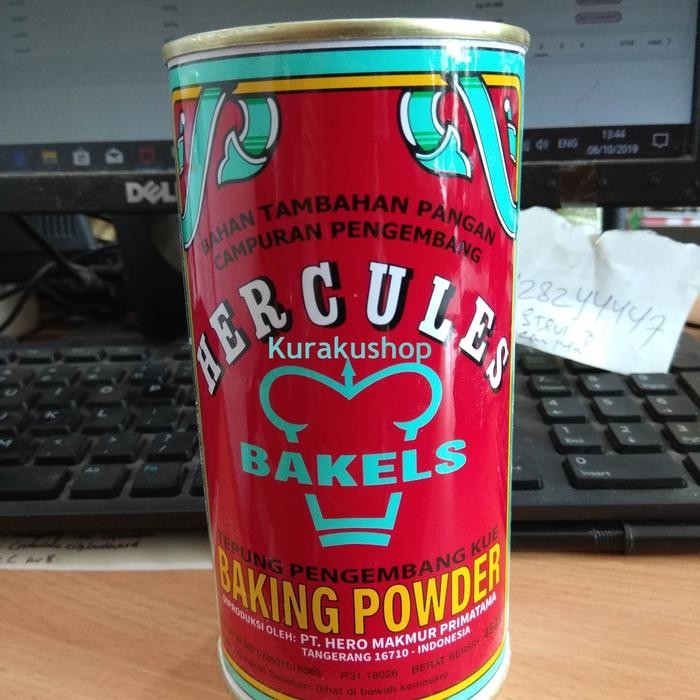 

New hercules baking powder double acting 450 g