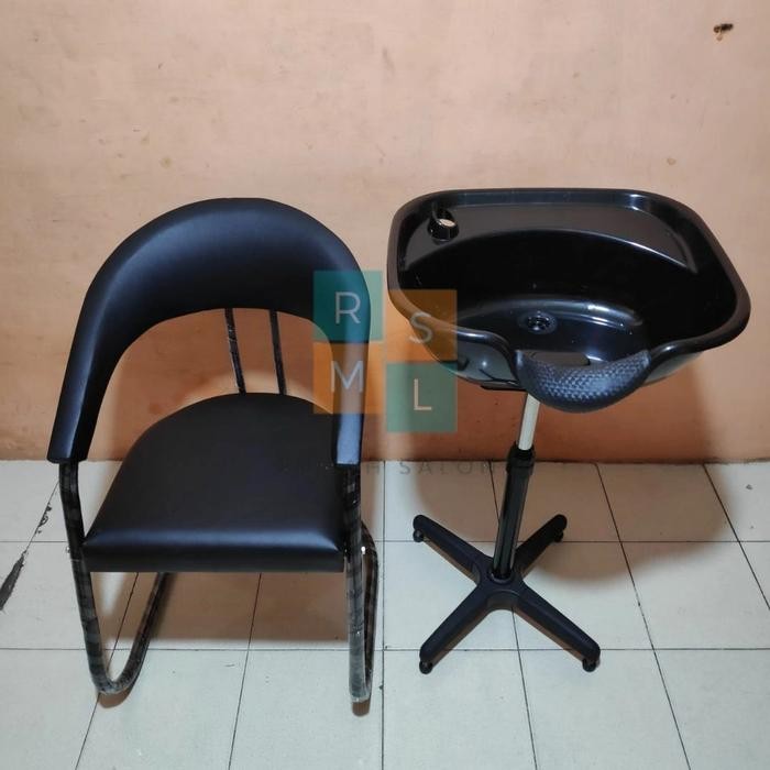 LANGSUNG GAS. WASHBAK KERAMAS PORTABLE/KURSI + WASHBAK PORTABLE - TANPA BANTAL