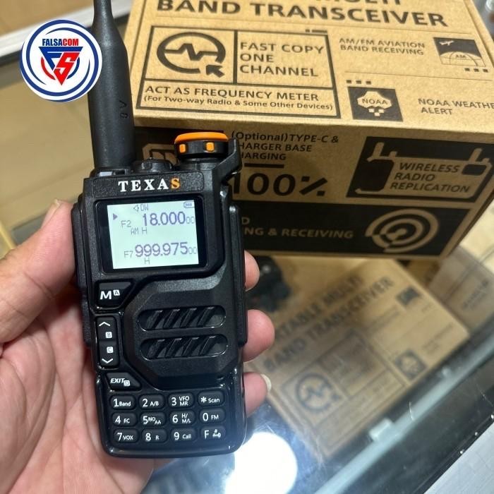 SendToday- Ht Texas Tx-3 Texas Tx3 Multi Band Air Band Vhf Uhf