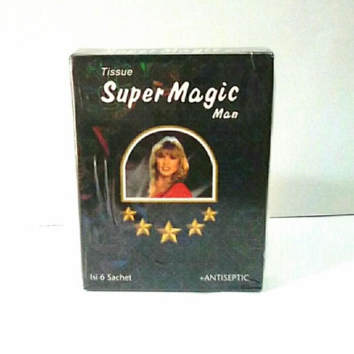 terjaminDiKita- Tissue Super Magic Man Premium Original Isi 6 Asli Tisu Tahan Lama ori