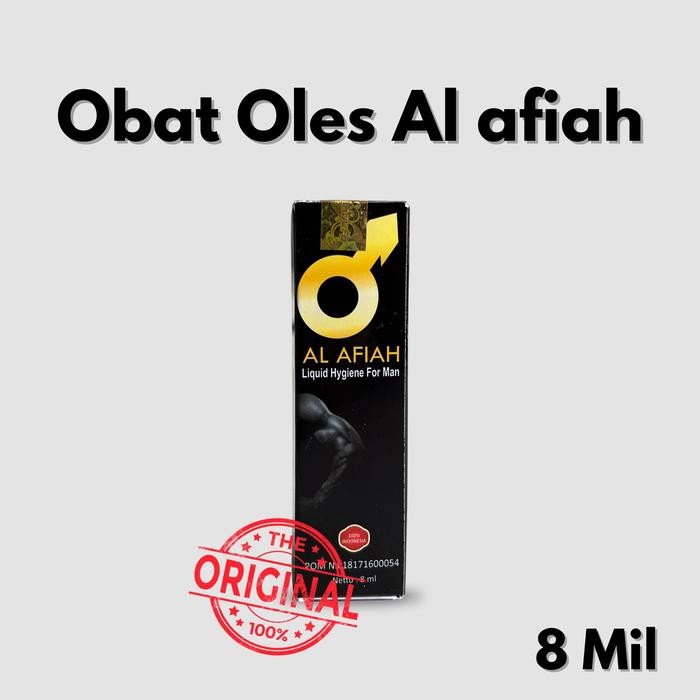 terjaminDiKita- Obat Oles Al Afiah / Obat Oles Kuat / Tahan LamaTerlaris asli 100% BPOM
