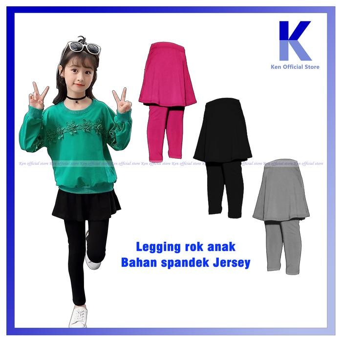SandangAnak- Legging Rok Anak/ Celana Rok Anak/ Celana Anak/ Celana Olahraga Anak/ Legging Rok Anak