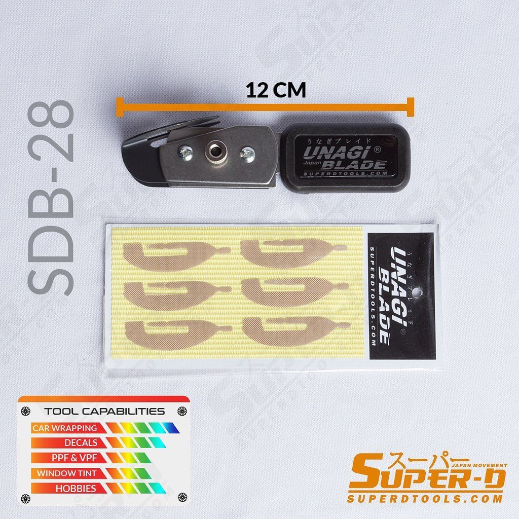 

SDB-28 SUPER-D Tools Unagi Cutter Pemotong r Backing Paper Kertas Lilin Sticker