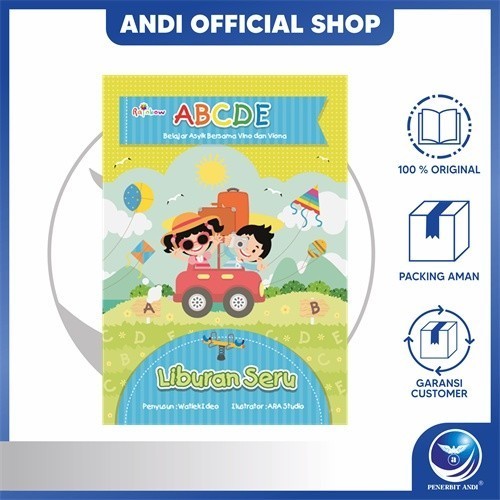 Penerbit Andi - Buku ABCDE Belajar Asyik Bersama Vino dan Viona: Liburan Seru