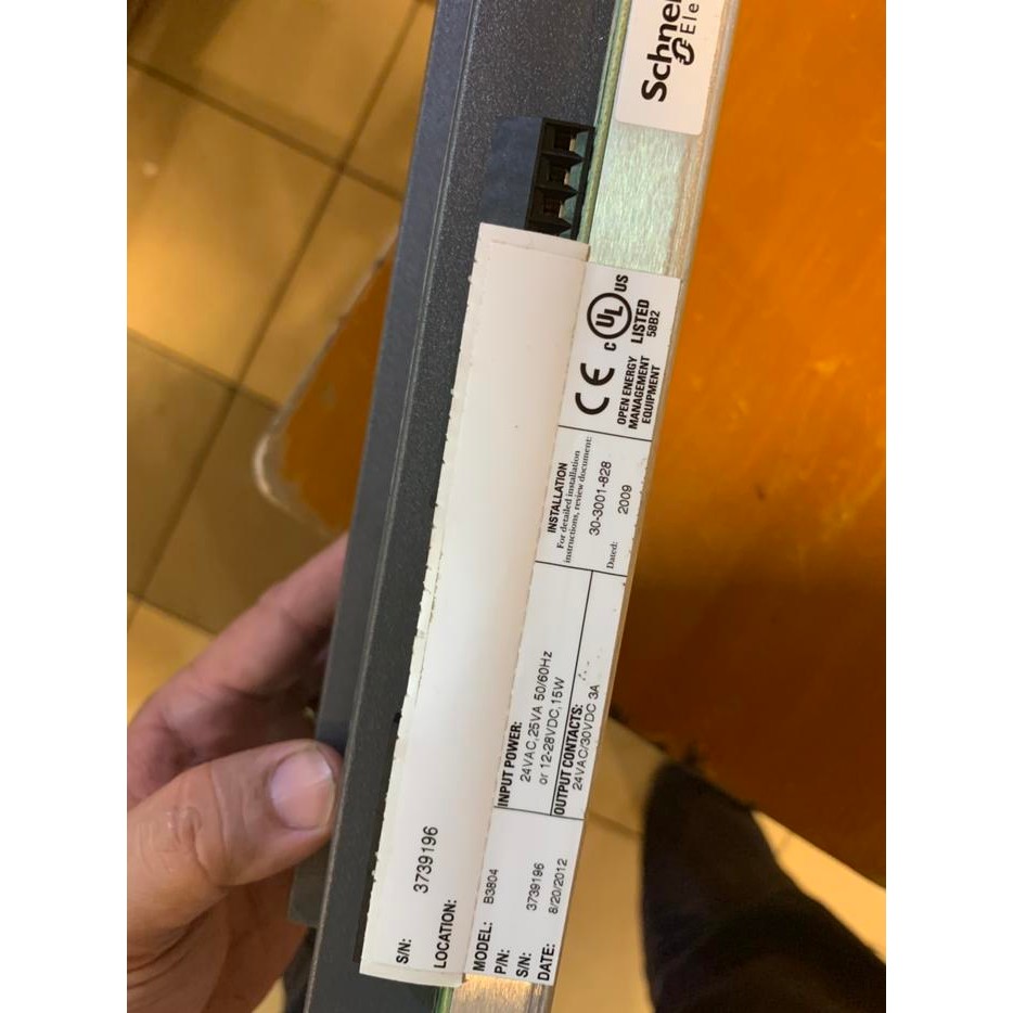 ANDOVER CONTINUUM SCHNEIDER