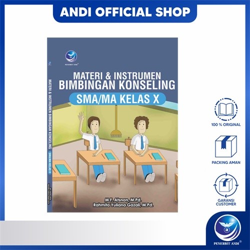 Penerbit Andi - Buku Materi & Instrumen Bimbingan Konseling SMA/MA Kelas X