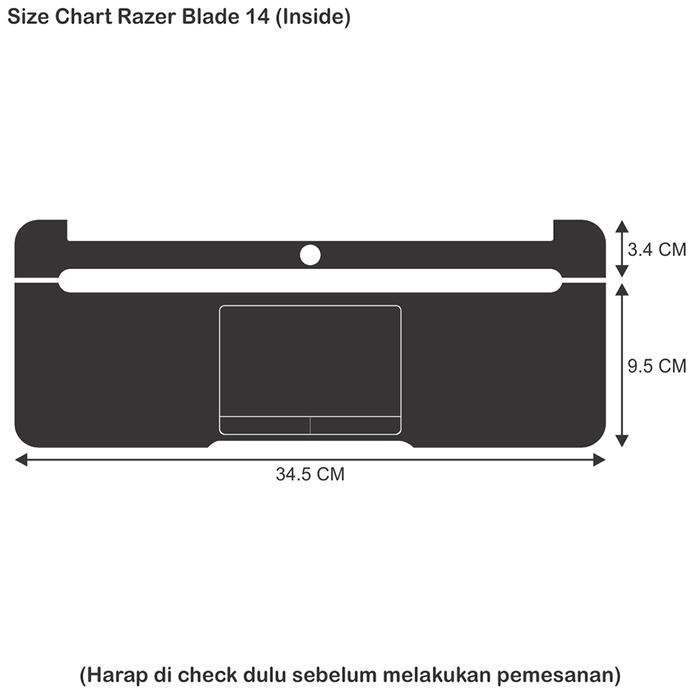 Cupid - 9Skin - Premium Skin Razer Blade 14" - 3M Clear Matte (FULL)