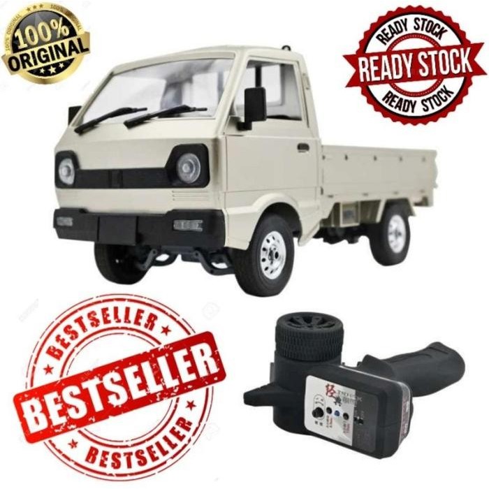 Wpl Rc Car D12 D-12 Rc Suzuki Carry Pick Up Cargo 1/10 2.4G 4Wd Rtr