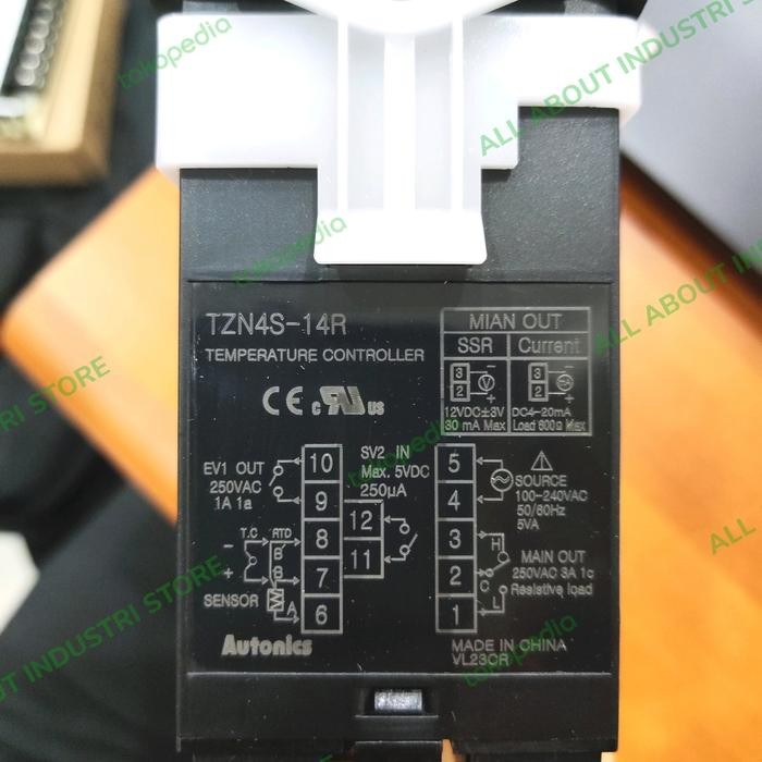 TEMPERATURE CONTROLLER AUTONICS TZN4S-14R AUTONIC TZN4S 14R TZN4S14R BERKUALITAS