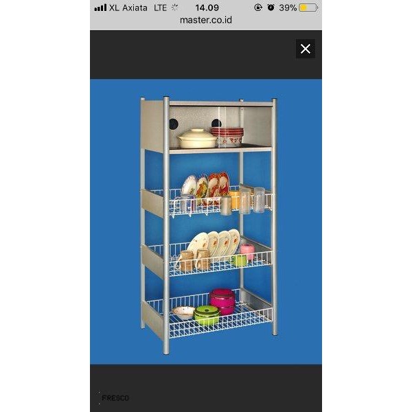 PROMO Rak Piring Master R04A
