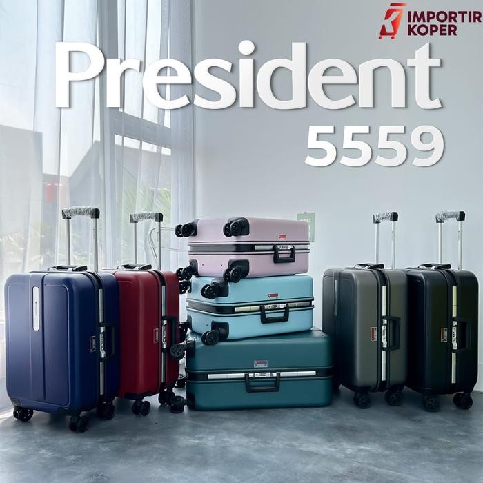 Koper President Original 5559 Series 20 24 28 inch TSA Lock Aluminium