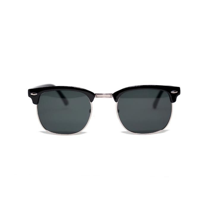 kacamata hitam pria clubmaster retro black sunglasses [mutu terbaik]