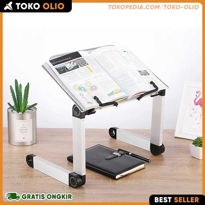 

Ready- Stand Holder Lipat Penyangga Baca Buku Alquran Sudut 360 Derajat