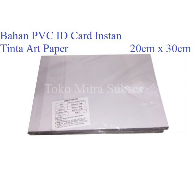 

Bahan PVC Id Instan Tinta Art Paper