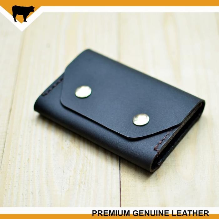

Ready- Card Holder Dompet Kartu Nama Atm Credit Card Dari Kulit Sapi Asli
