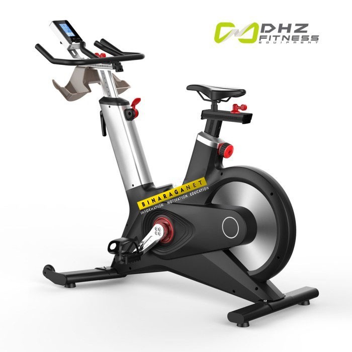 Dhz Spinning Bike Sepeda Statis Lcd Bt Fitness A300L S300L Spd Import