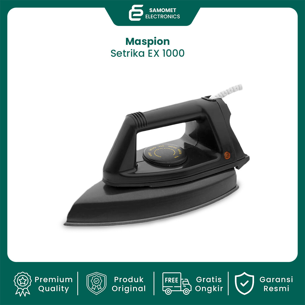 NEW PRODUCT MASPION AUTOMATIC IRON SETRIKA EX-1000 SETRIKA MASPION MERK SETRIKA YANG BAGUS DAN HEMAT