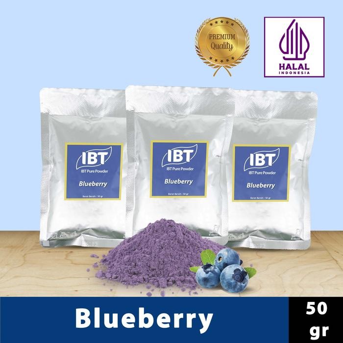 

InstanTanyadulu- Pure Blueberry Powder Murni Bubuk Bluberi Import Makanan Kue 50 gr