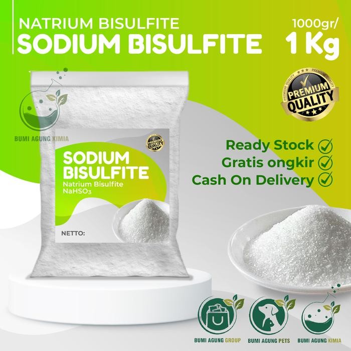 

InstanTanyadulu- Sodium Bisulfite 1 KG / Natrium Bisulfite / Sodium Bisulfit NaHSO3 1KG