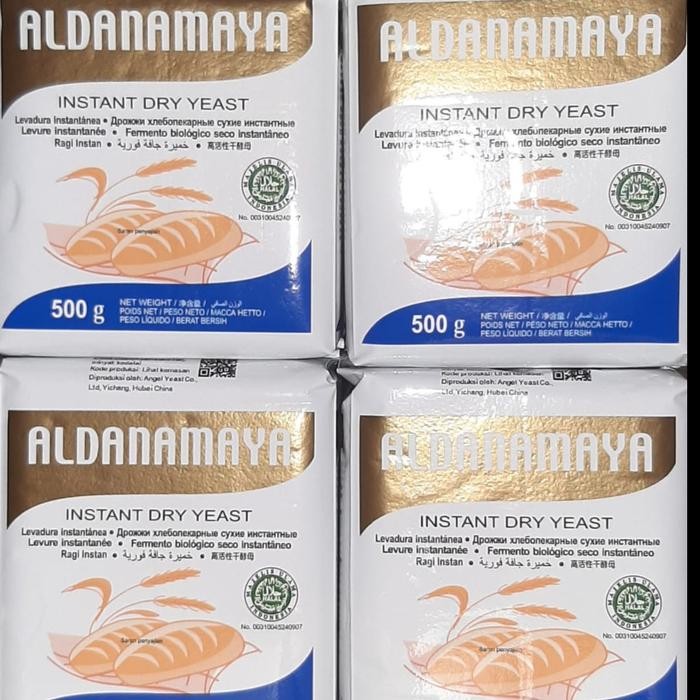 InstanTanyadulu- Ragi Instant Aldanamaya Angel Yeast ORI HALAL MUI