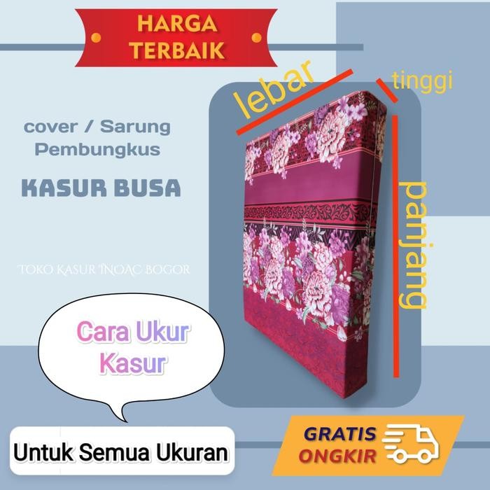 Sarung / Cover Inoac Kasur, Kasur Lipat, Sofa Lipat, Sofa Bed