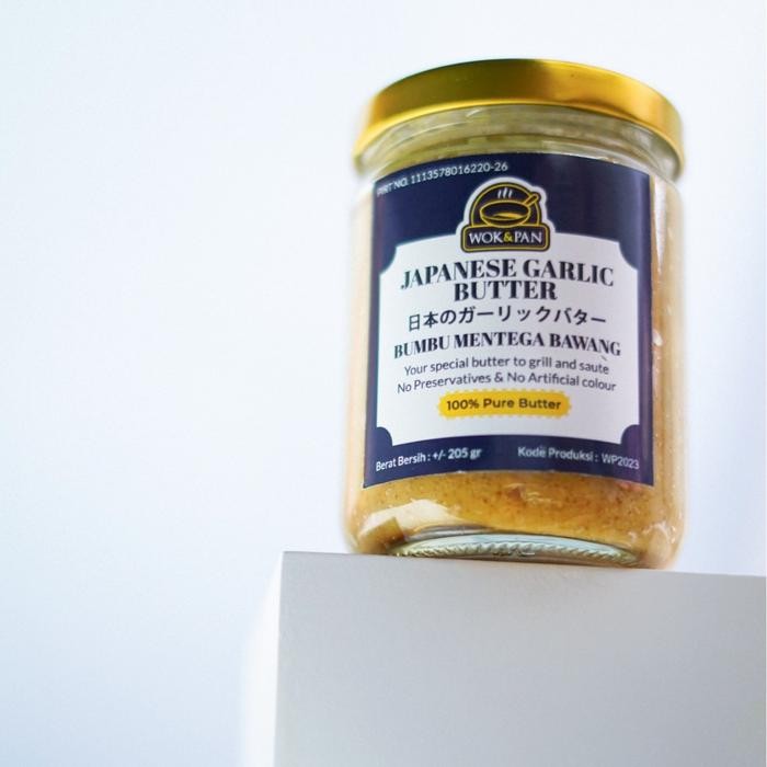 

Lalaa_Store Japanese Garlic Butter untuk memasak,menumis dan memanggang,Dibuat hanya dengan bahan