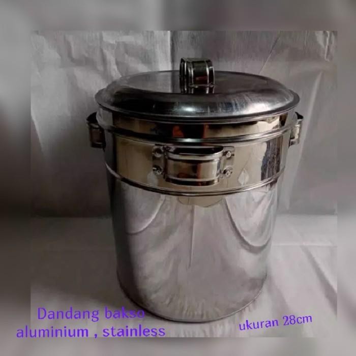 Kenanganpawon Dandang Bakso Stainless Ukuran 30Cm Panci Bakso Ukuran30Cm