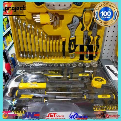 Sale Krisbow Tool Kit Box Set 78 Pcs Kotak Perkakas Mekanik Hand Toolkit 78