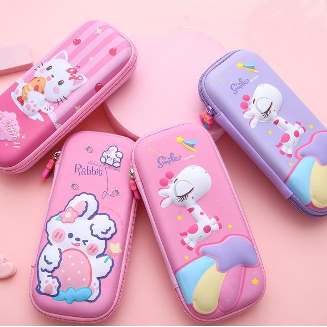 

ID TEMPAT PENSIL KOTAK PENSIL 3D TIMBUL HARDCASE PENCIL CASE BOX HARDTOP MOTIF CEWEK COWOK MURAH