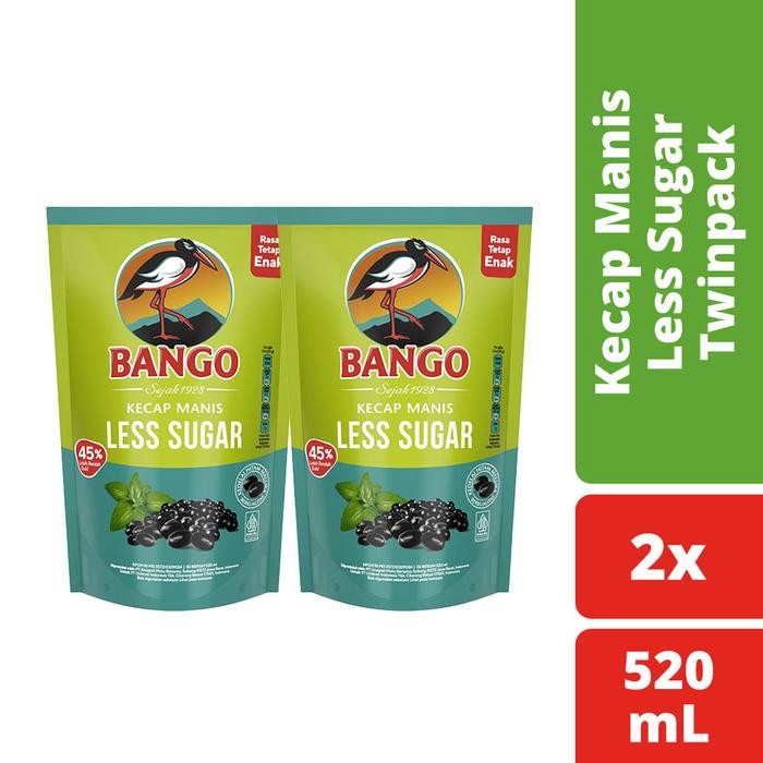 

InstanTanyadulu- Bango Less Sugar 520ml Twinpack