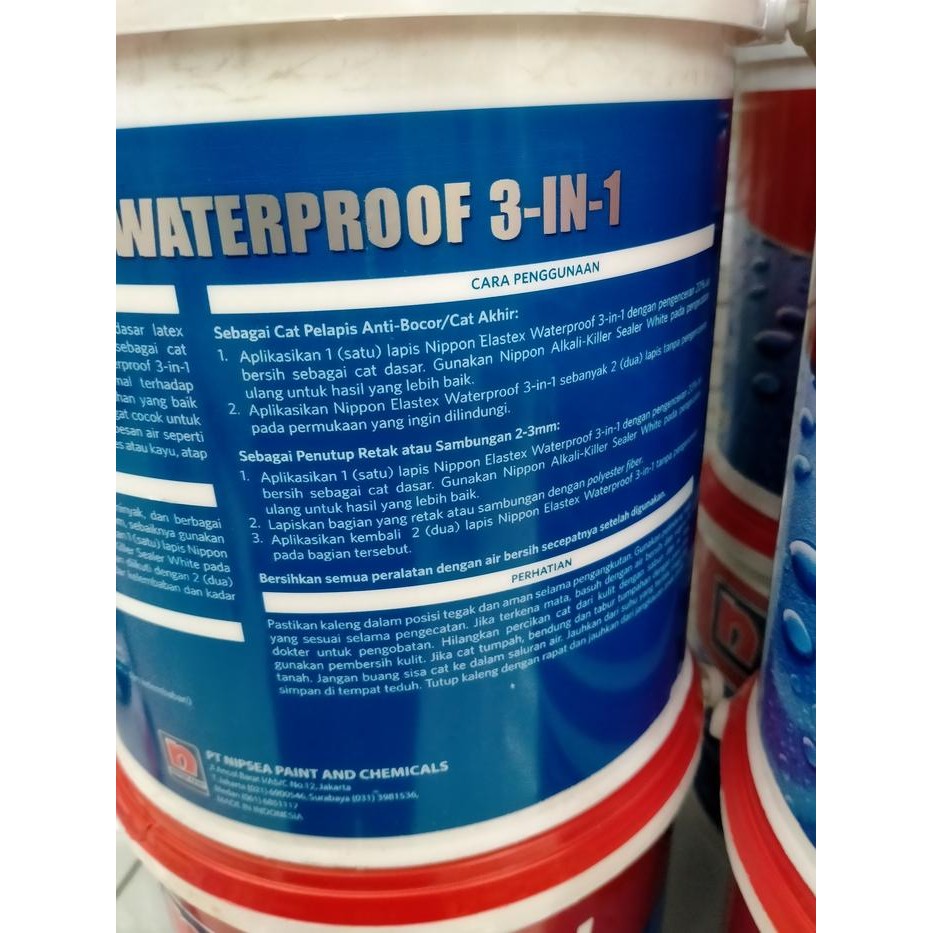 Lilissto Shop Nippon Paint Elastex Putih 1Kg
