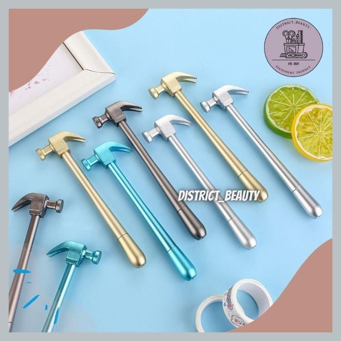 

ID PULPEN PALU PAKU PENA BOLPEN GEL BENTUK PALU PULPEN UNIK MODEL PALU PAKU LUCU TERMURAH