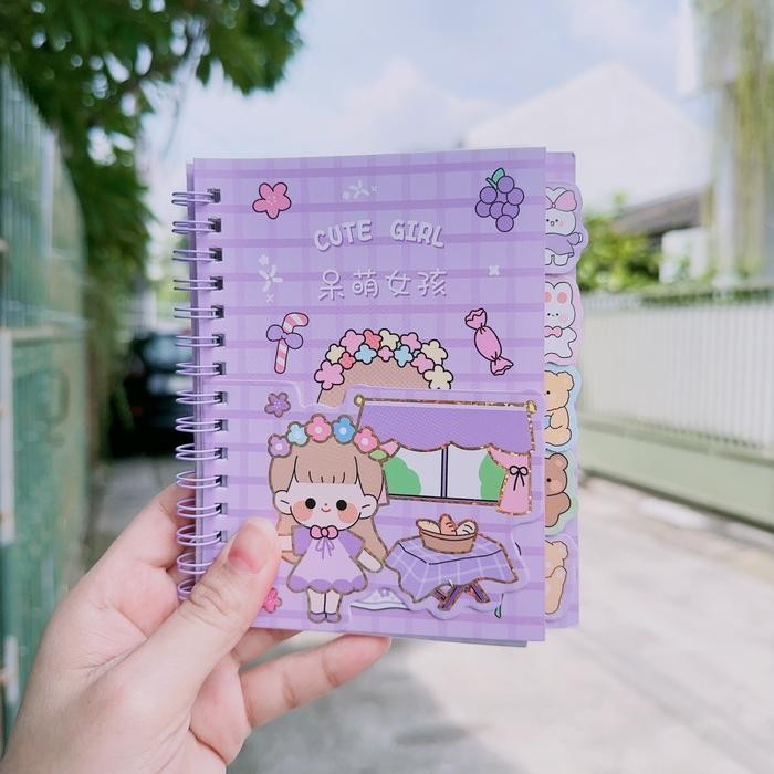 

ID [RAIINBOW] BUKU STIKER READY 4WARNA BINDER/NOTEBOOK PAPER STATIONERY