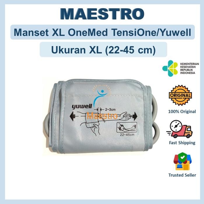 Manset TensiOne 1A OneMed Yuwell Ukuran XL Jumbo Cuff Tensimeter Tensi