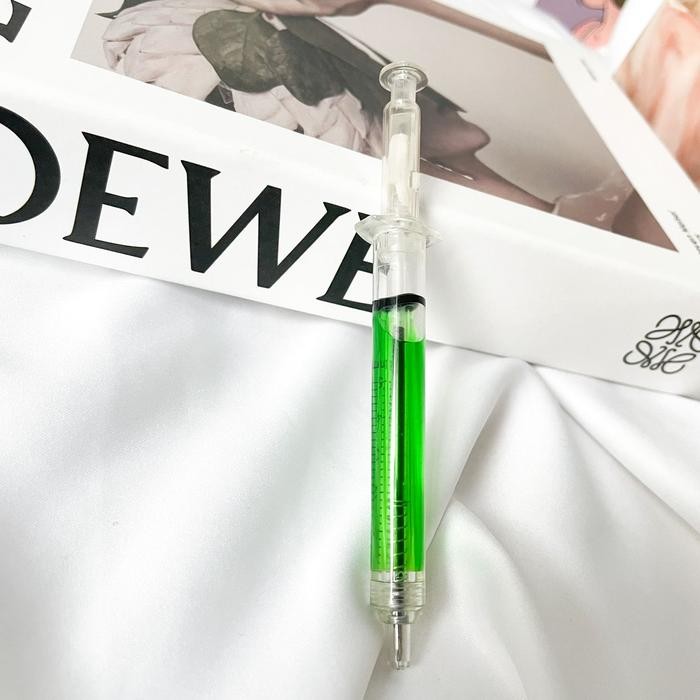 

ID PULPEN CETEK SUNTIK PENA PEN GEL CAIRAN WARNA ALAT TULIS SEKOLAH AESTHETIC