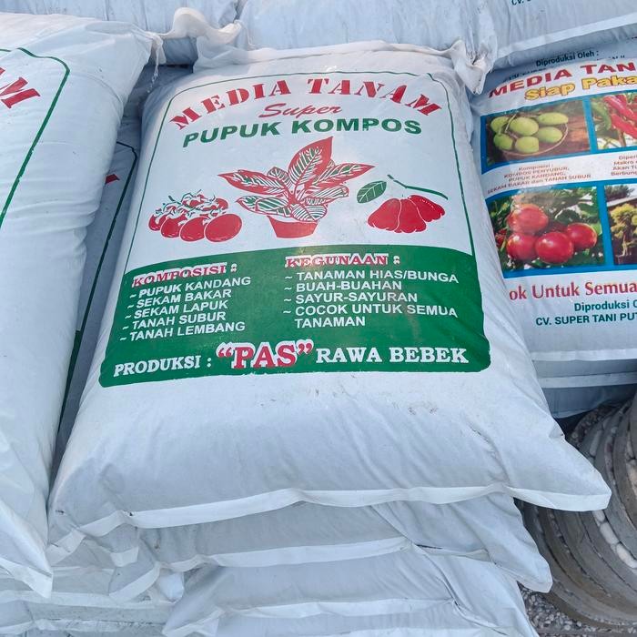 Thinkerbelllll Kompos Organik Super/Media Kompos/Media Tanam Kompos