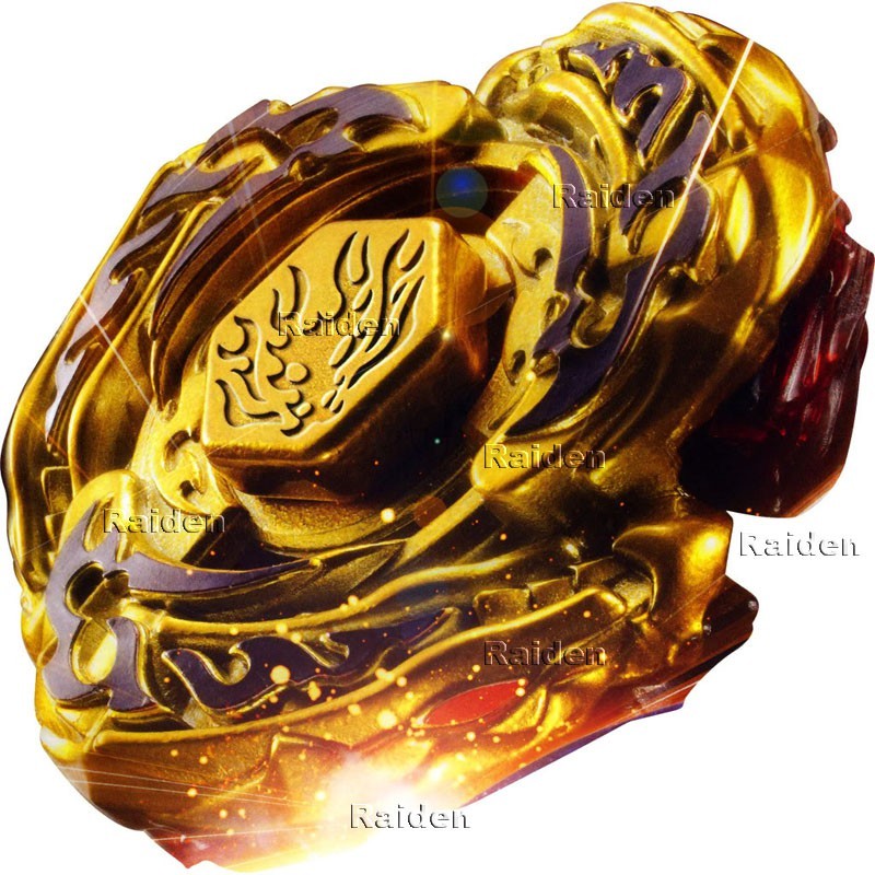 beyblade gold l-drago destroy (kw) ldrago mainan gasing rakit jepang