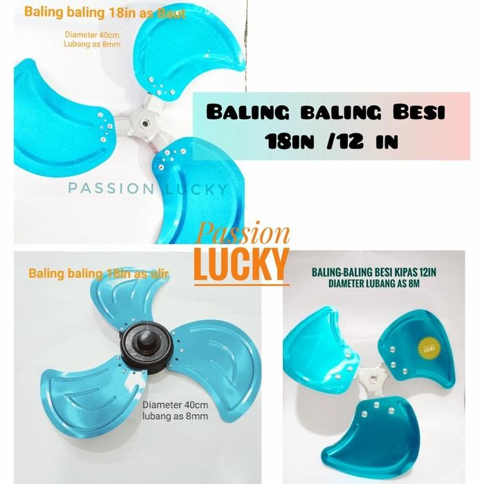 BALING BALING KIPAS ANGIN BESI 18IN SEKAI TORNADO REGENCY