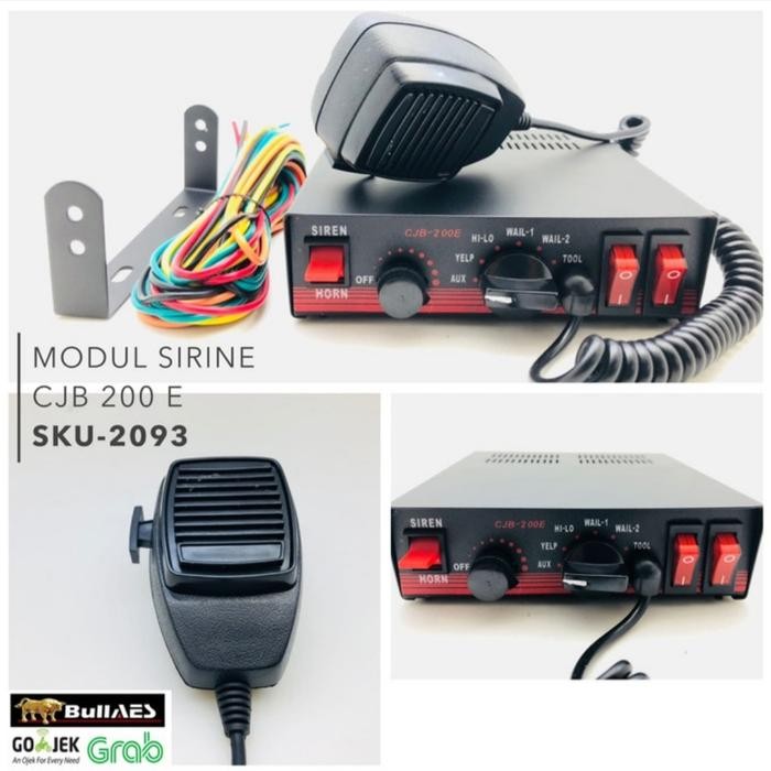 Menarik Toa Modul Sirine 200W Cjb 200 E I Sirine Patwal Cjb 200E