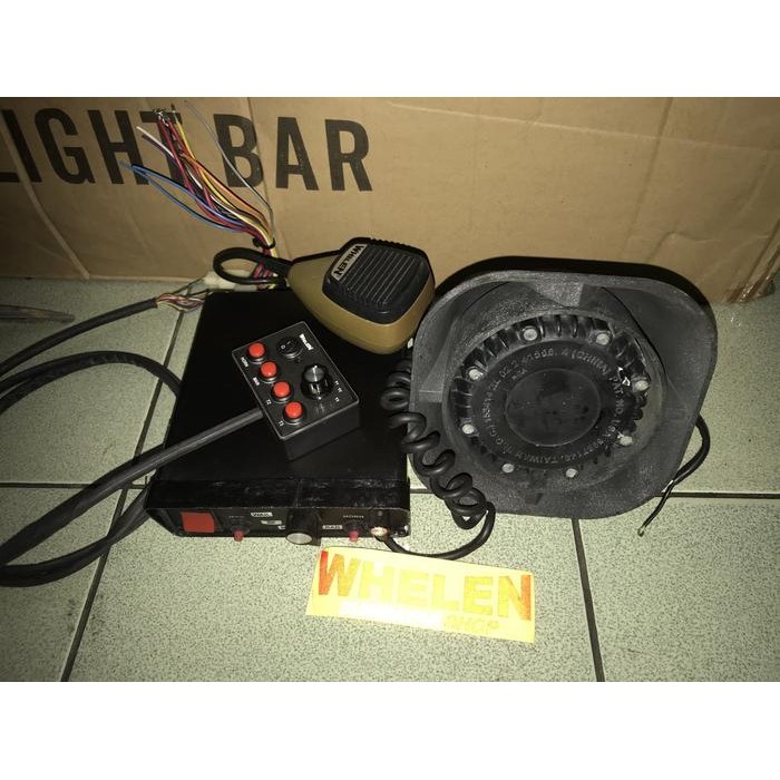 Spesial Paket Whelen Second 200W Whelen 295Hfsa1 + Whelen Sa315P